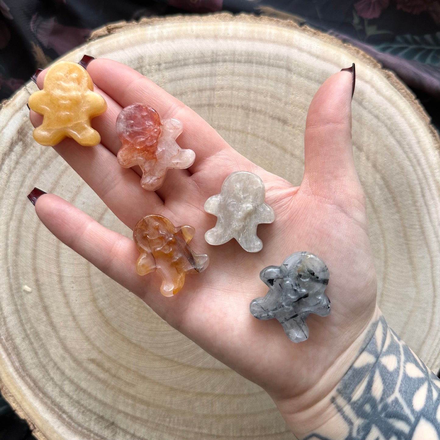 Omino Pan di Zenzero (Pietra a scelta)