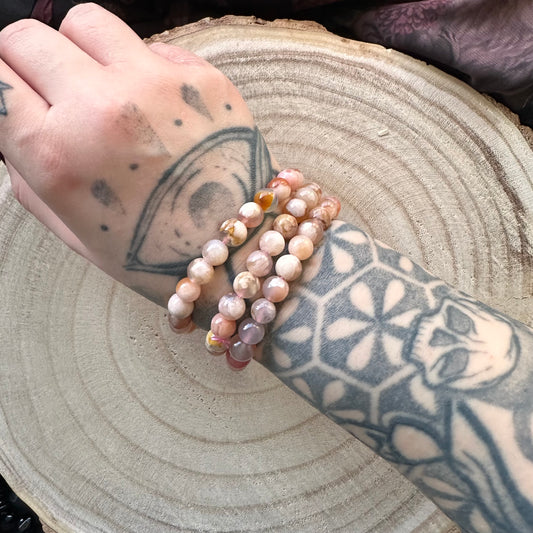 Bracciale in Agata Sakura