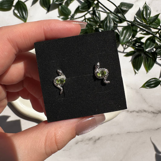 Orecchini Serpenti in Peridoto