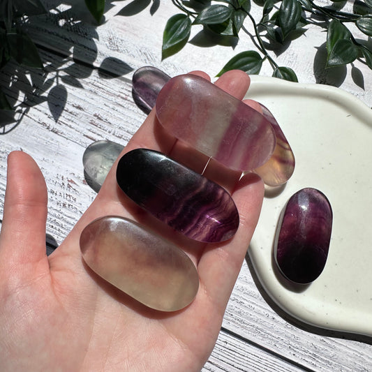 Palmstone in Fluorite Candy