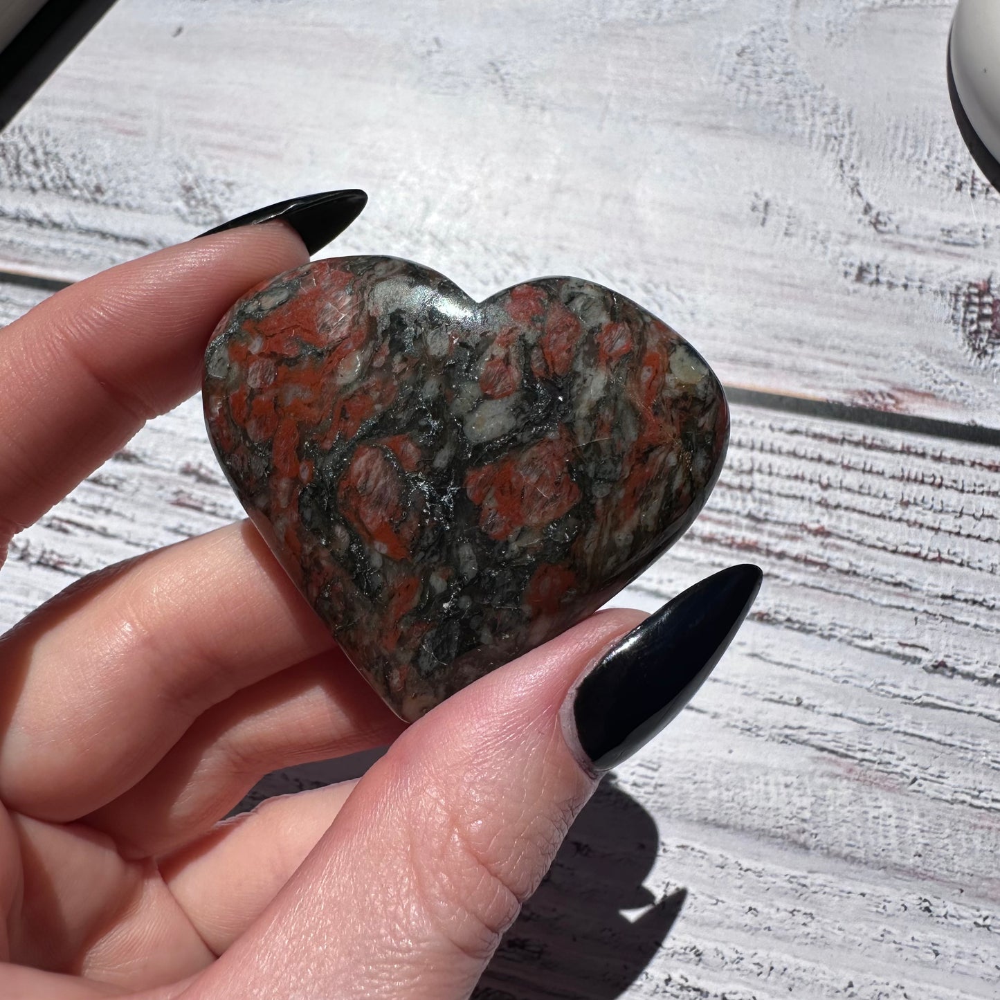 Cuore in Dolomite Rossa