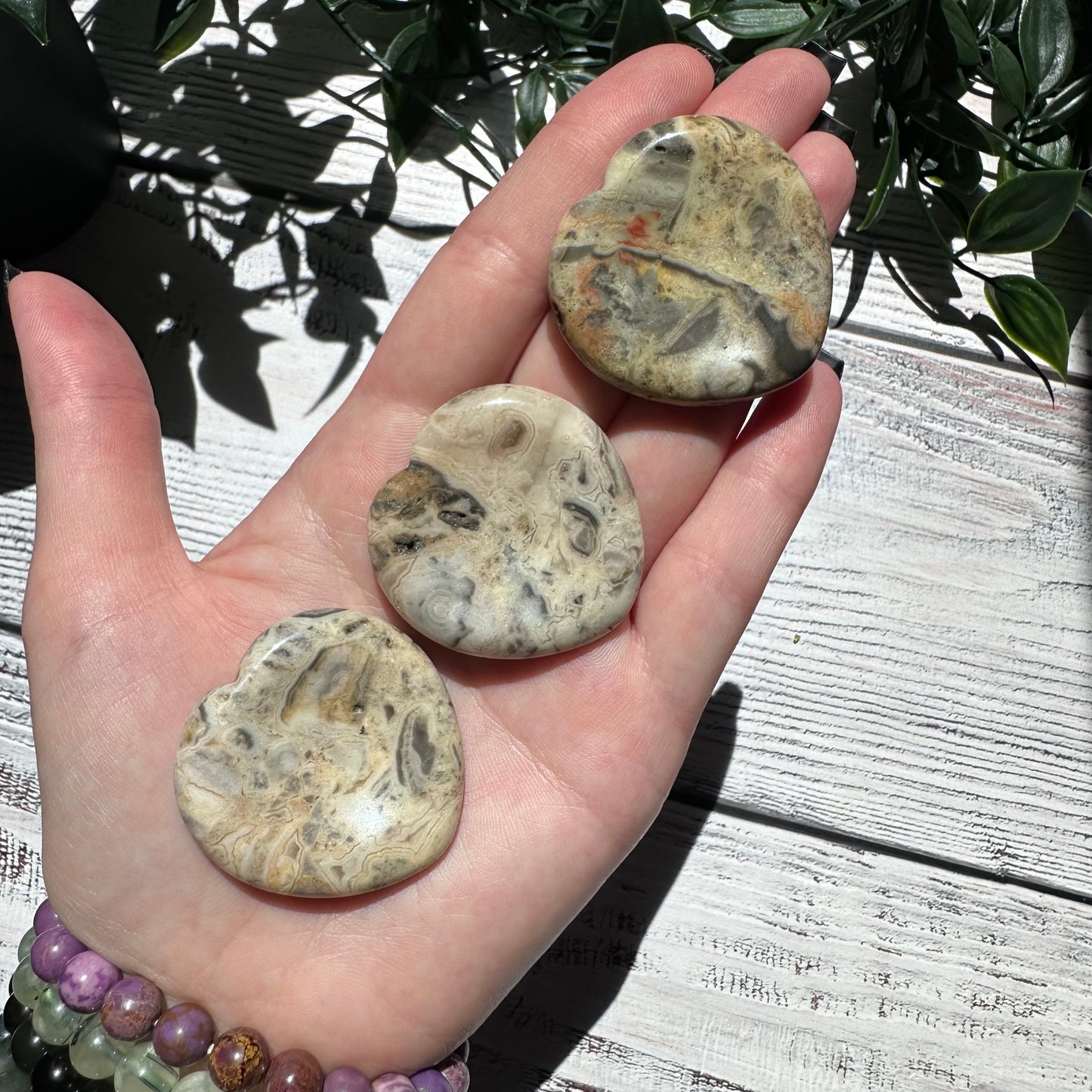 Worry Stone in Agata Crazy Lace