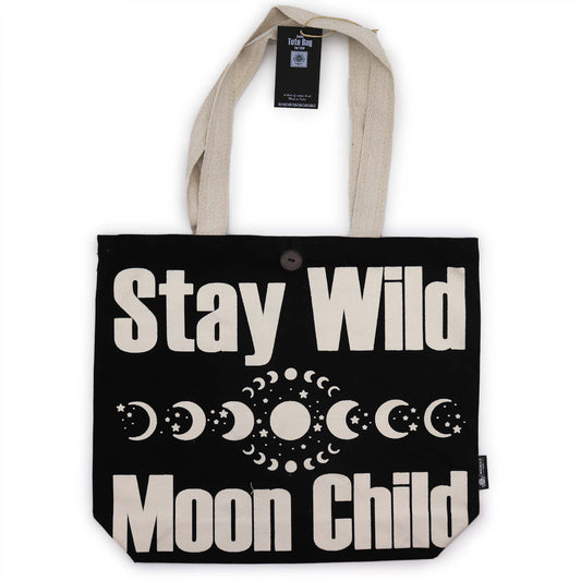 Tote Bag STAY WILD MOONCHILD
